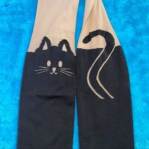 Cute Knee/Thigh High Cat Face and Tail Tights🐱🐈